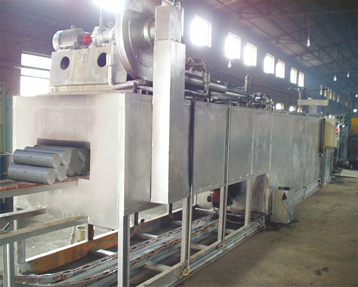 高效節(jié)能鋁棒加熱爐、長棒熱剪爐